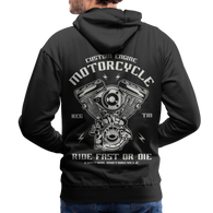 Charger l'image dans la galerie, Ride Fast or Die Motorcycle Men’s Premium Hoodie - black