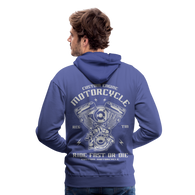 Charger l'image dans la galerie, Ride Fast or Die Motorcycle Men’s Premium Hoodie - royal blue