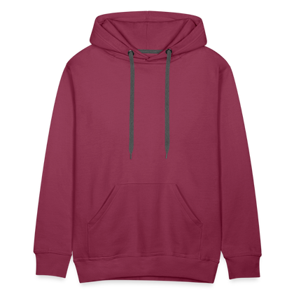 Ride Fast or Die Motorcycle Men’s Premium Hoodie - bordeaux