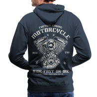 Charger l'image dans la galerie, Ride Fast or Die Motorcycle Men’s Premium Hoodie - navy