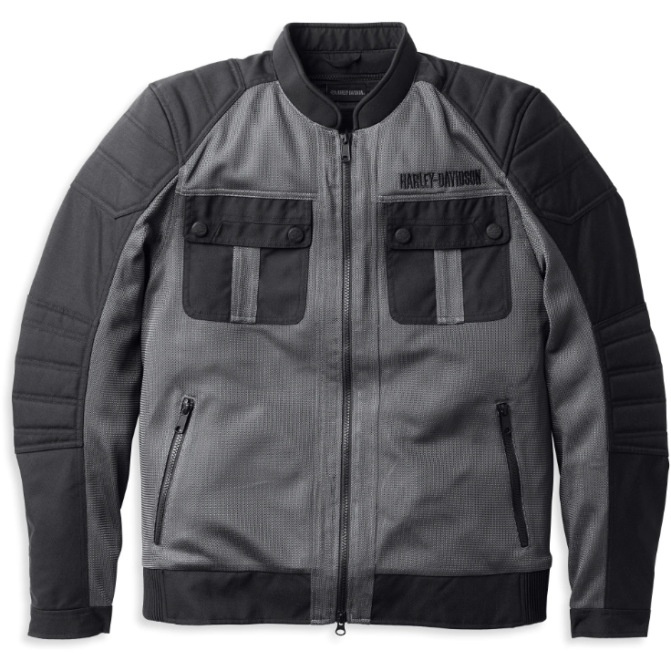 Harley-Davidson® Men's Zephyr Mesh Jacket w/ Zip-out Liner