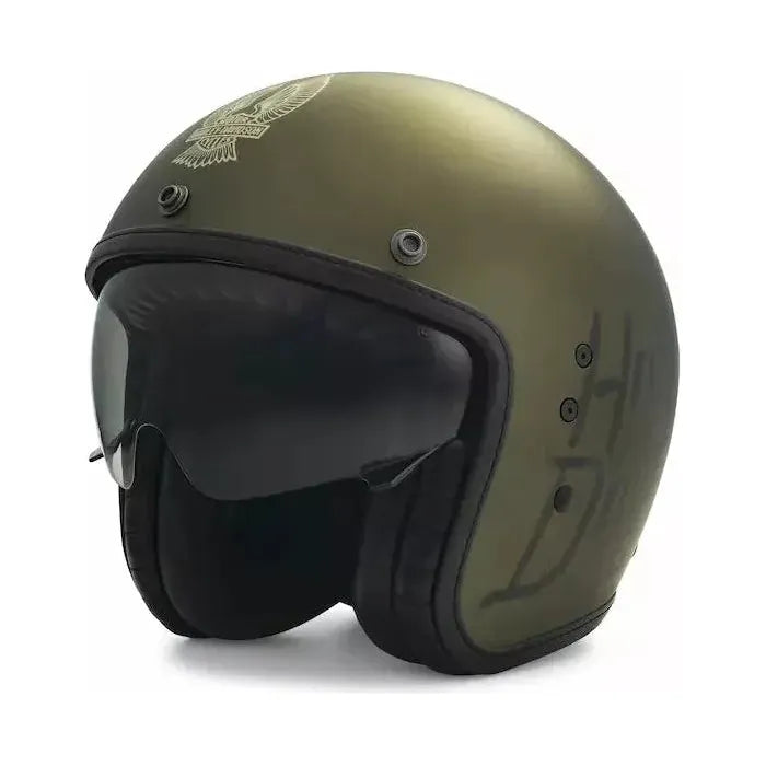 Harley-Davidson® Surplus X14 Sun Shield 3/4 Helmet  RidersApparel.shop