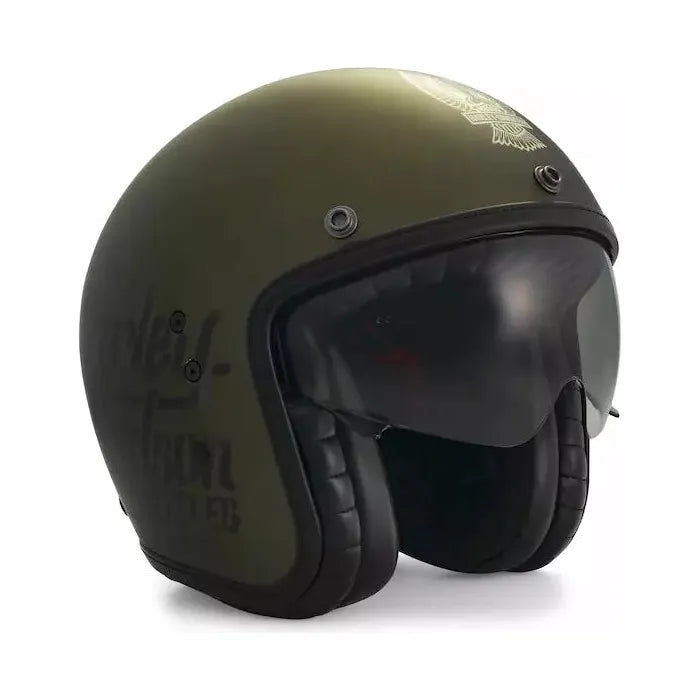 Harley-Davidson® Surplus X14 Sun Shield 3/4 Helmet  RidersApparel.shop