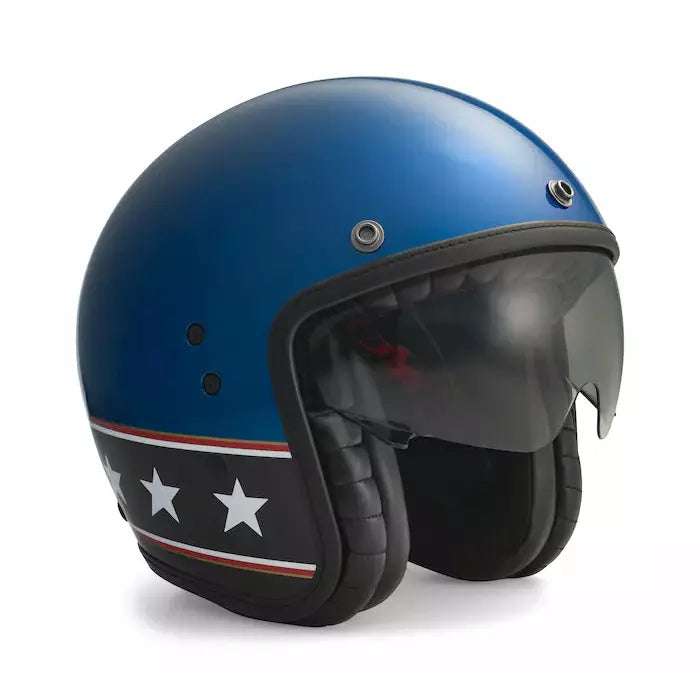 Harley Davidson® Supernova #1 X14 Sun Shield 3/4 Helmet  RidersApparel.shop