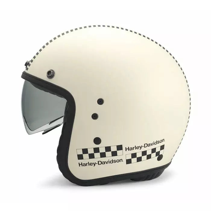 Harley Davidson® Rally Racer Sun Shield X14 3/4 Helmet  RidersApparel.shop