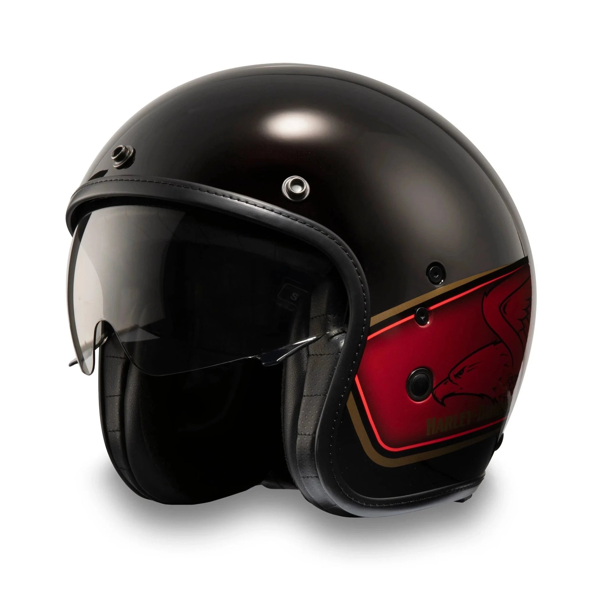 Harley-Davidson® 120th Anniversary Eagle H-D® X14 Sun Shield 3/4 Helmet  RidersApparel.shop
