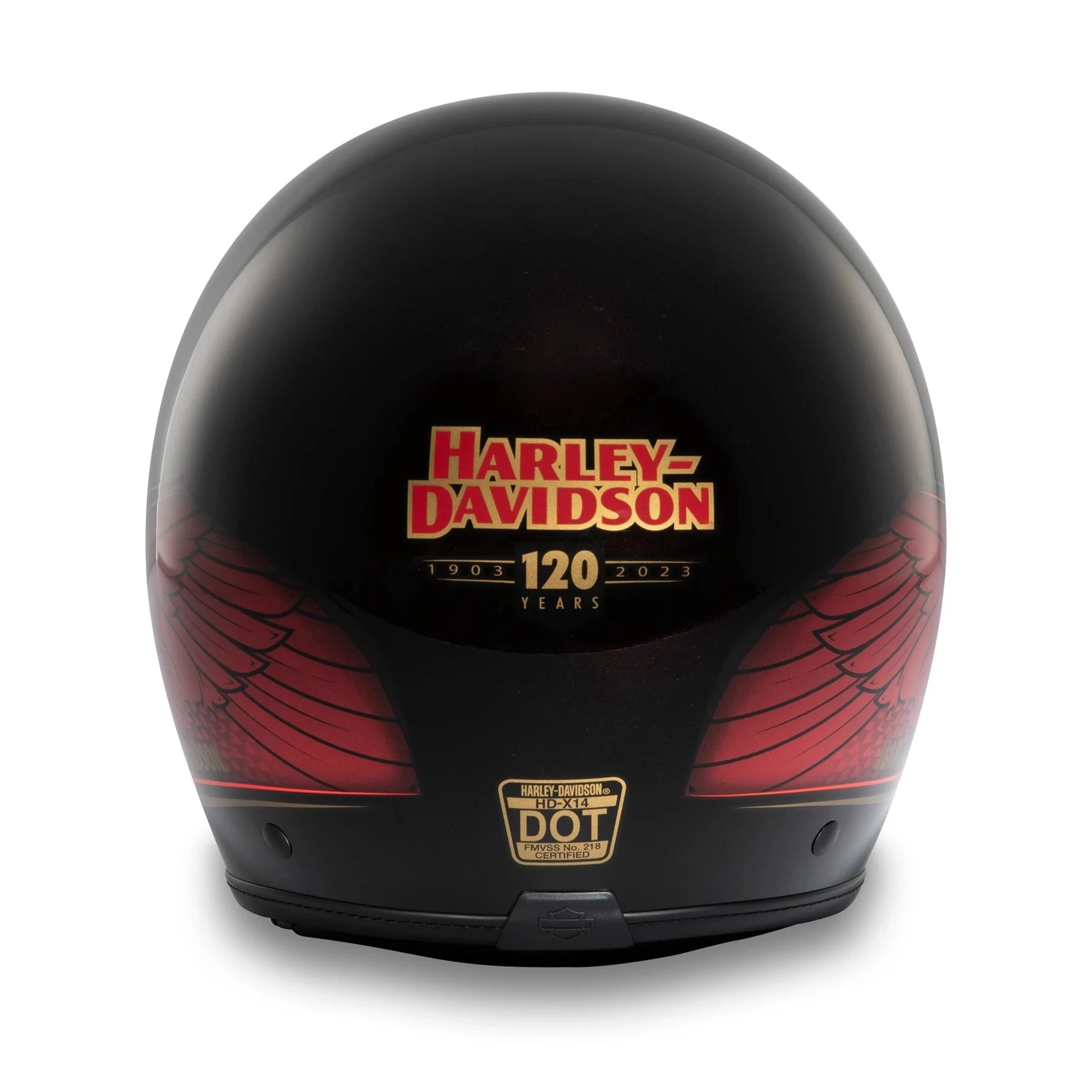 Harley-Davidson® 120th Anniversary Eagle H-D® X14 Sun Shield 3/4 Helmet  RidersApparel.shop
