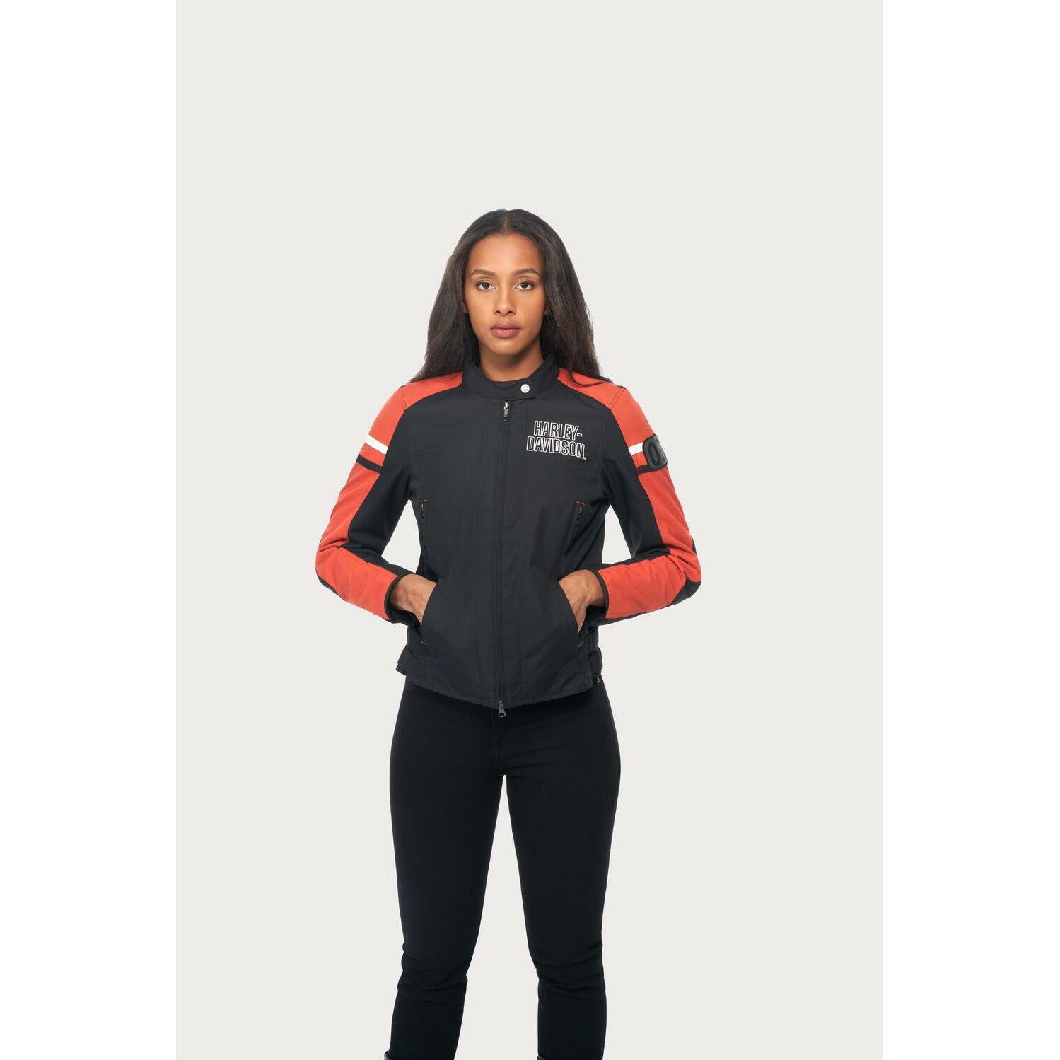Harley-Davidson® Woman's Hazard Waterproof Textile Jacket – CE