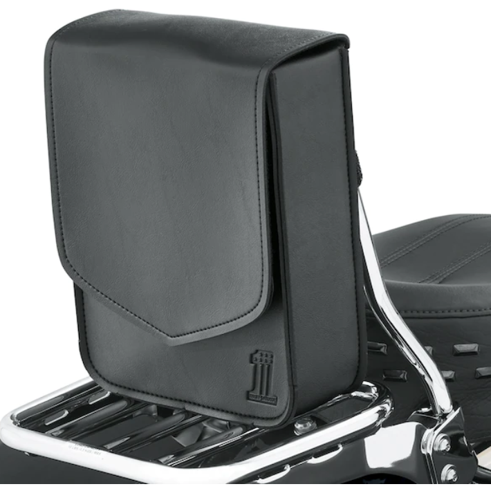 Harley-Davidson® Black Standard Line Sissy Bar/Solo Bag-Rider Apparel-Ridersapparel.shop