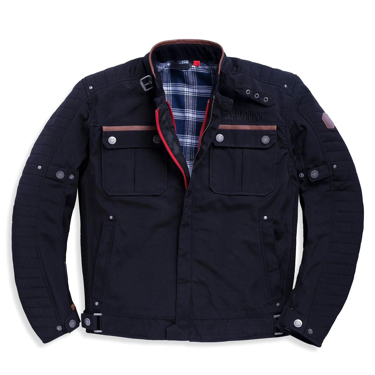 Harley-Davidson® Men's Bailey Denim Jacket-Rider Apparel-Ridersapparel.shop