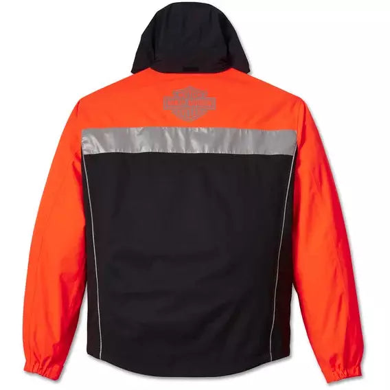 Harley-Davidson® Men's Full Speed II Waterproof Rain Jacket-Rider Apparel-Ridersapparel.shop