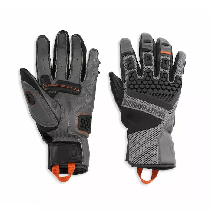 Harley-Davidson® Men's Grit Adventure Gloves-Rider Apparel-Ridersapparel.shop