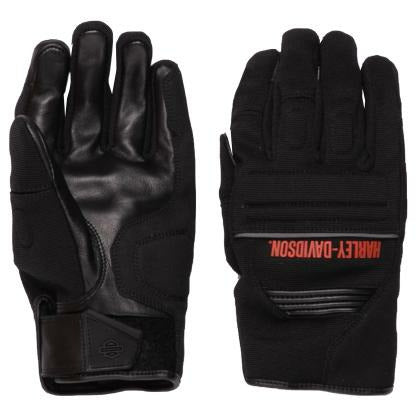 Harley Davidson® Men's Quest Mixed Media Gloves-Rider Apparel-Ridersapparel.shop