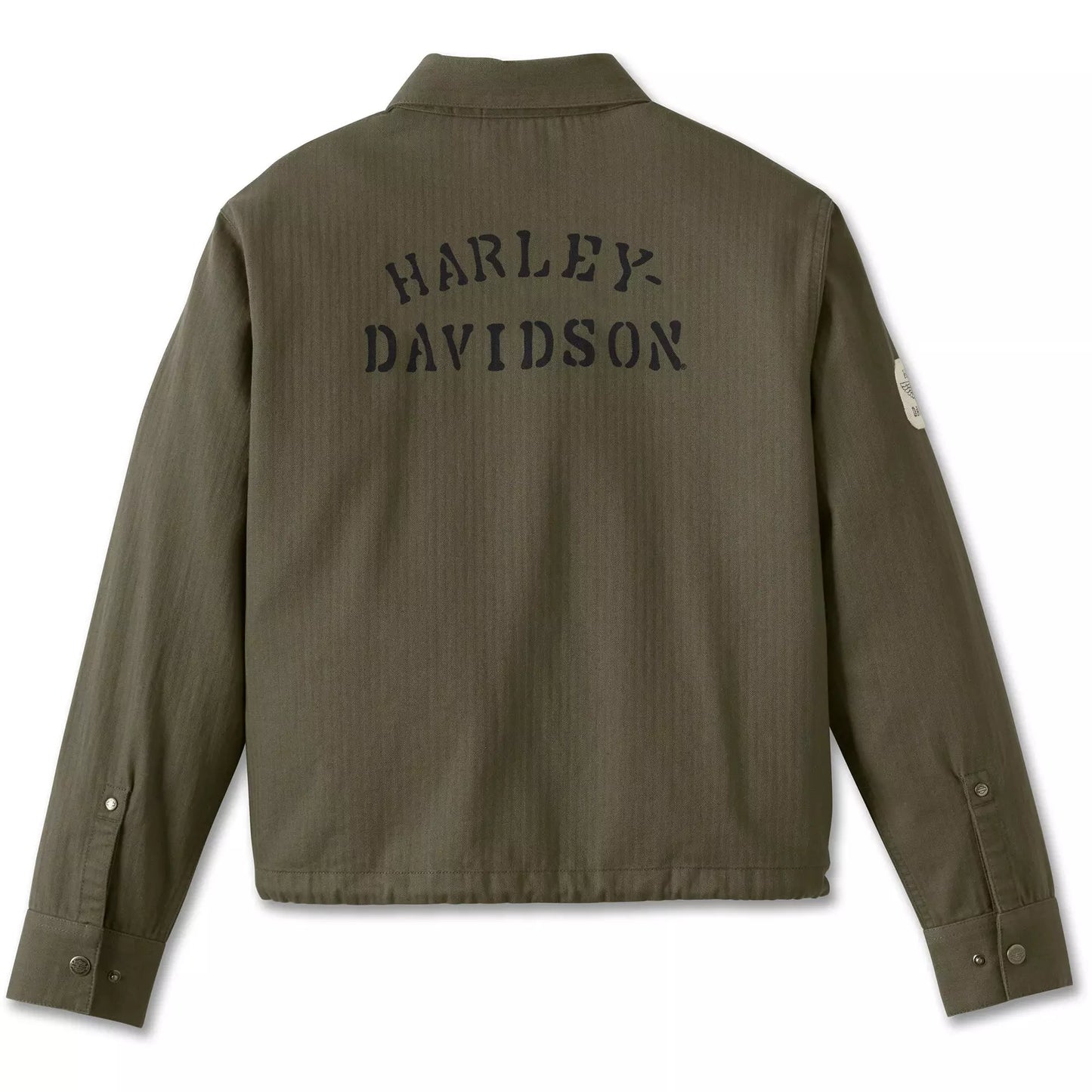 Harley-Davidson® Women's Division Twill Anorak Jacket-Rider Apparel-Ridersapparel.shop