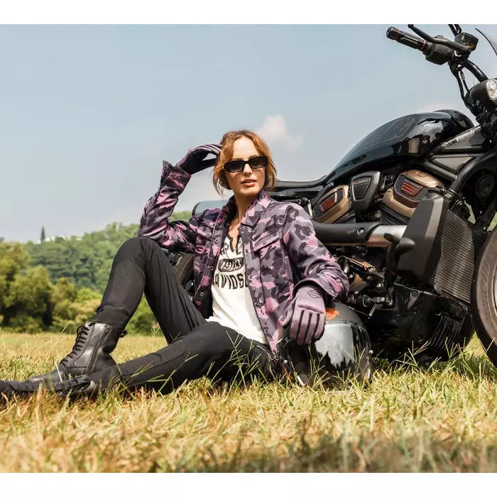 Harley-Davidson® Women's Dyna Knit Mesh Gloves-Rider Apparel-Ridersapparel.shop