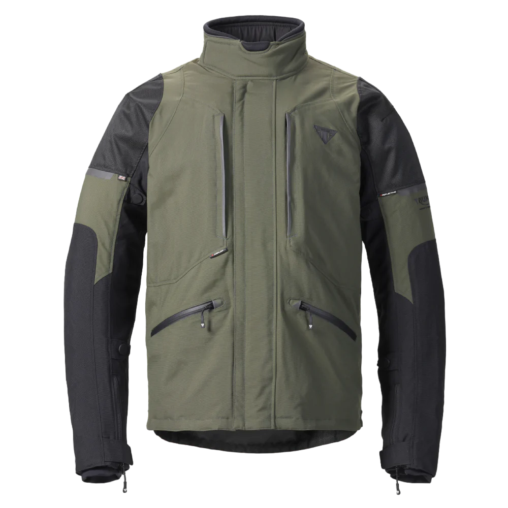 Triumph Cranbourne Jacket - Khaki  RidersApparel.shop