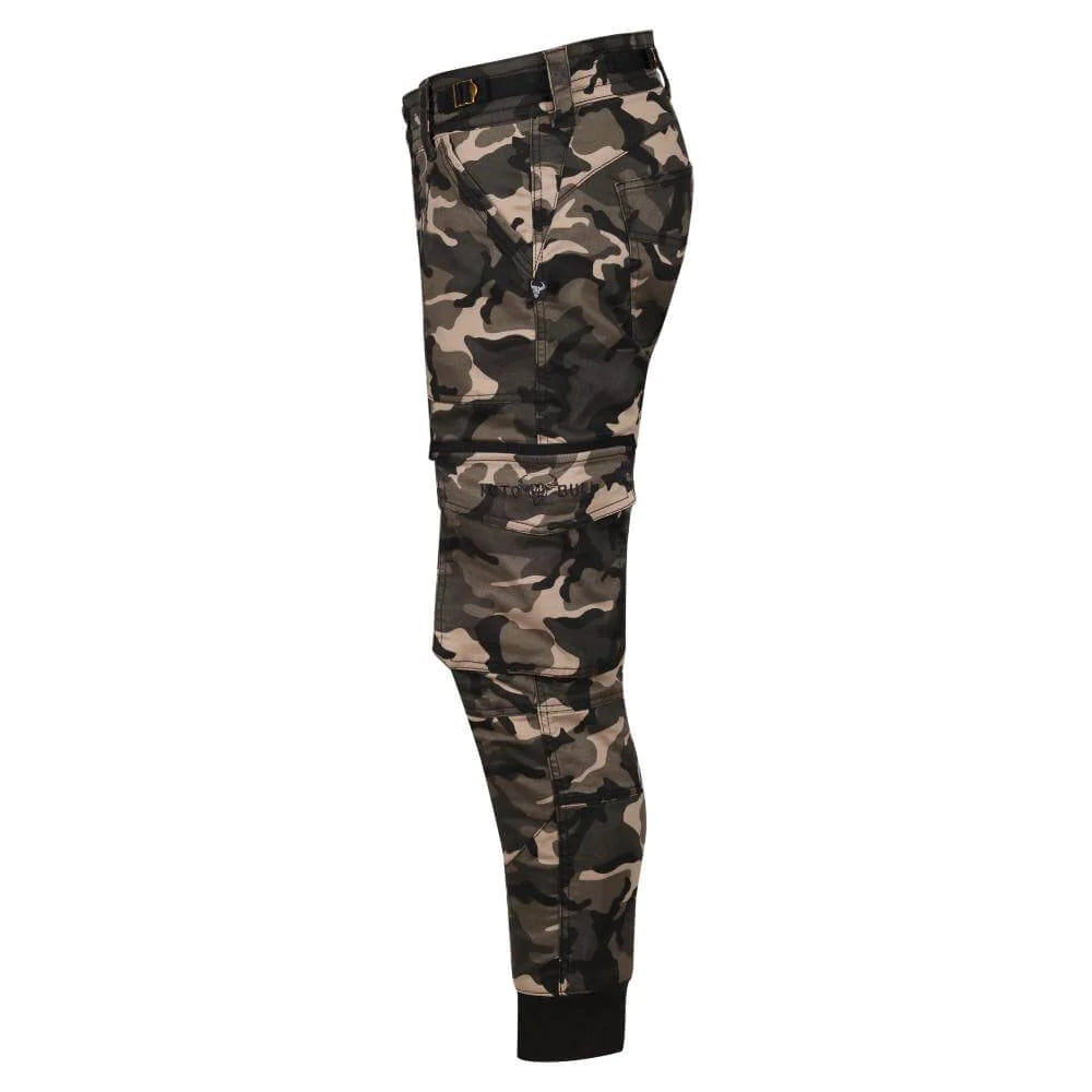MotoBull- Ryan Cargo Camo Trousers