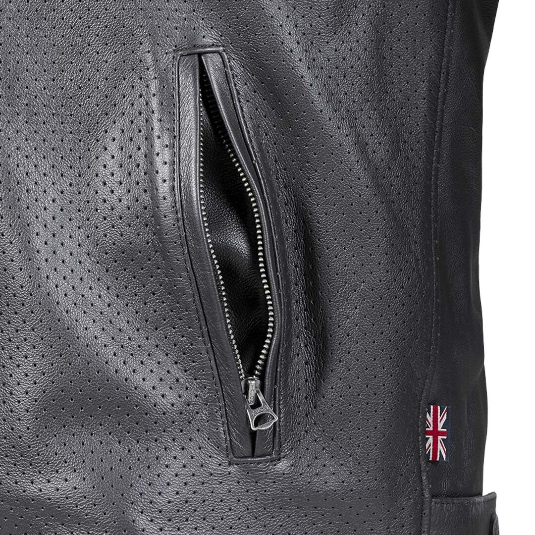 Triumph Braddan Air Motorcycle Jacket Black-Rider Apparel-Ridersapparel.shop