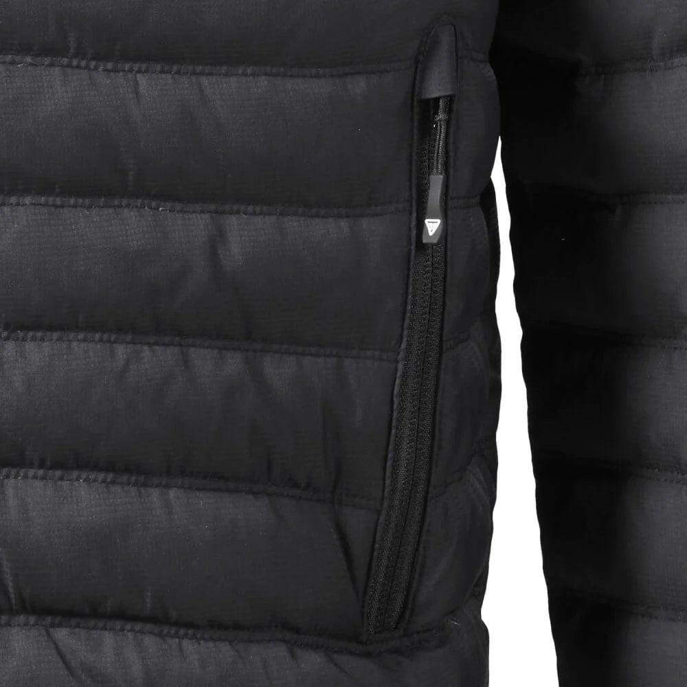 Triumph Mid-Layer Down Mens Jacket in Black-Rider Apparel-Ridersapparel.shop