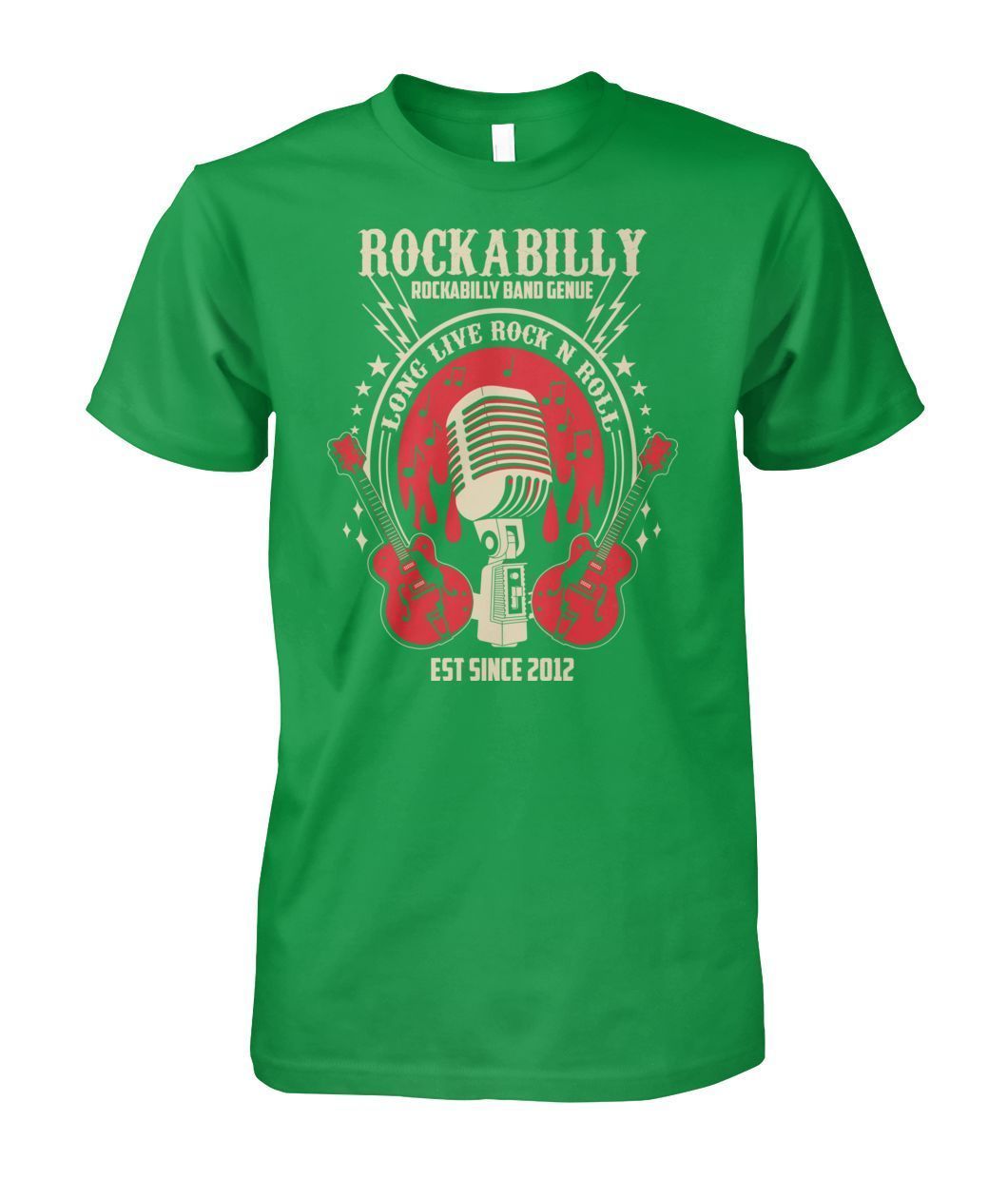 Rockabilly Unisex Cotton Tee