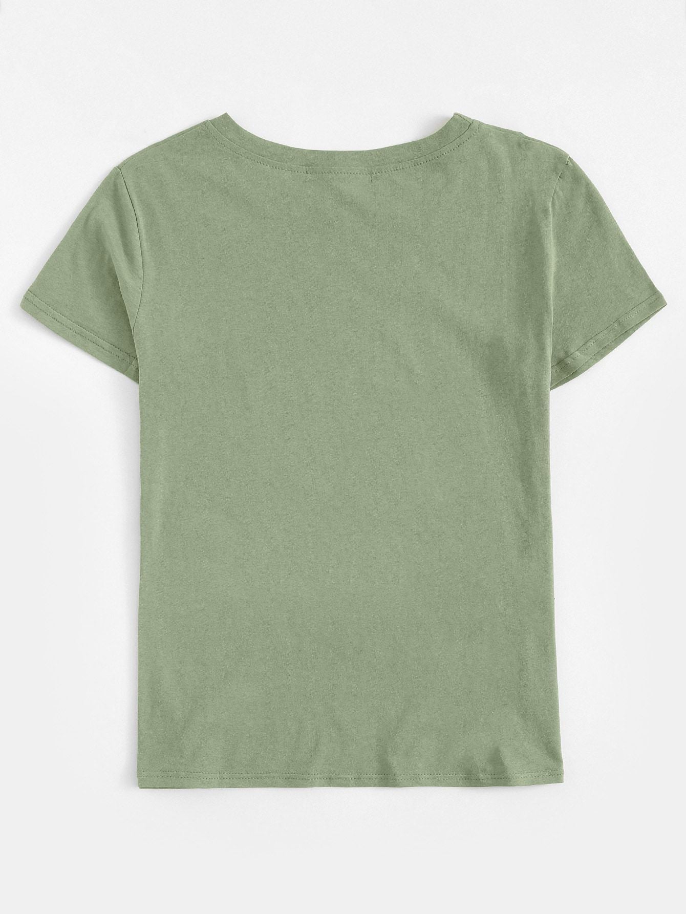 Cartoon Print Tee-T Shirt-Elessi UK