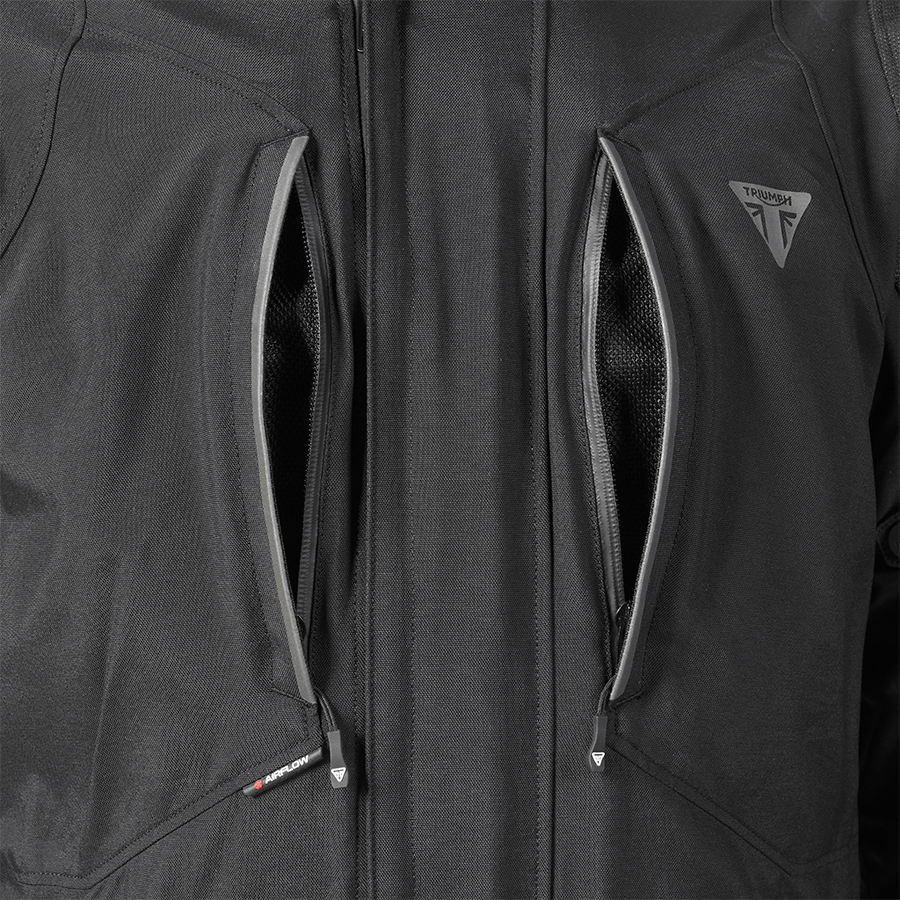 Triumph Cranbourne Jacket - Black  RidersApparel.shop