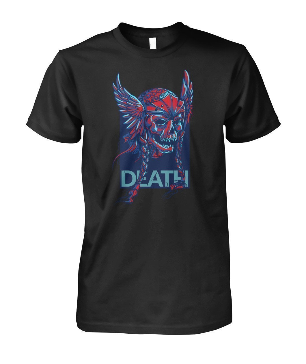 Death Unisex Cotton Tee-Short Sleeves-Elessi UK