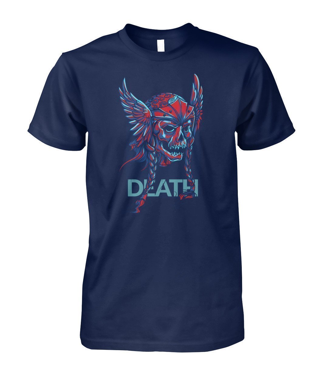 Death Unisex Cotton Tee-Short Sleeves-Elessi UK