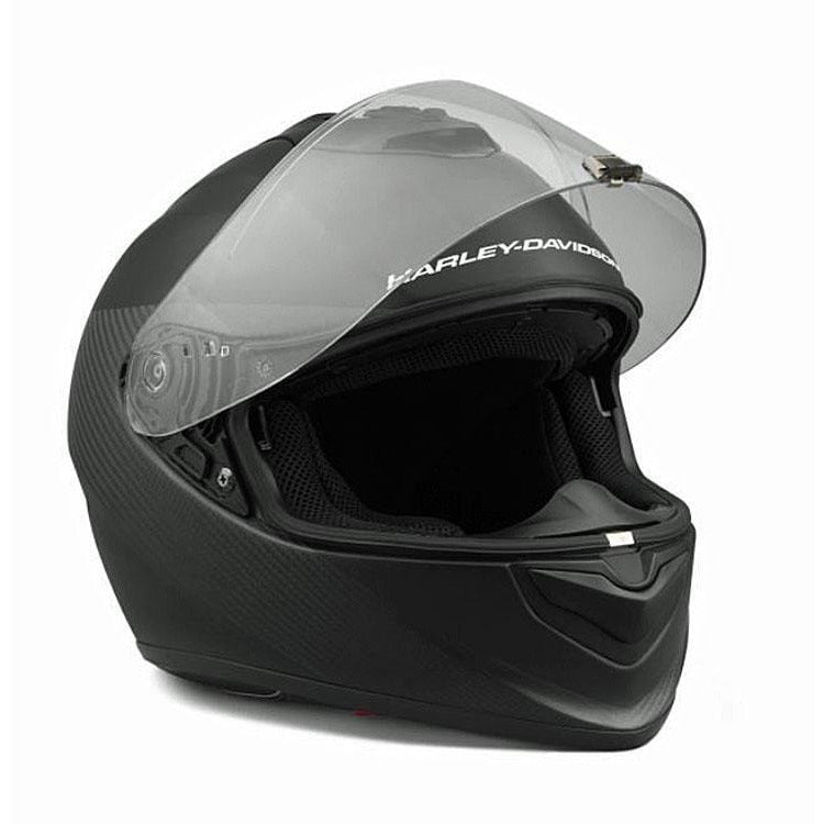 Harley-Davidson® Brawler Sun Shield X09 Matte Black Full Face Helmet  RidersApparel.shop