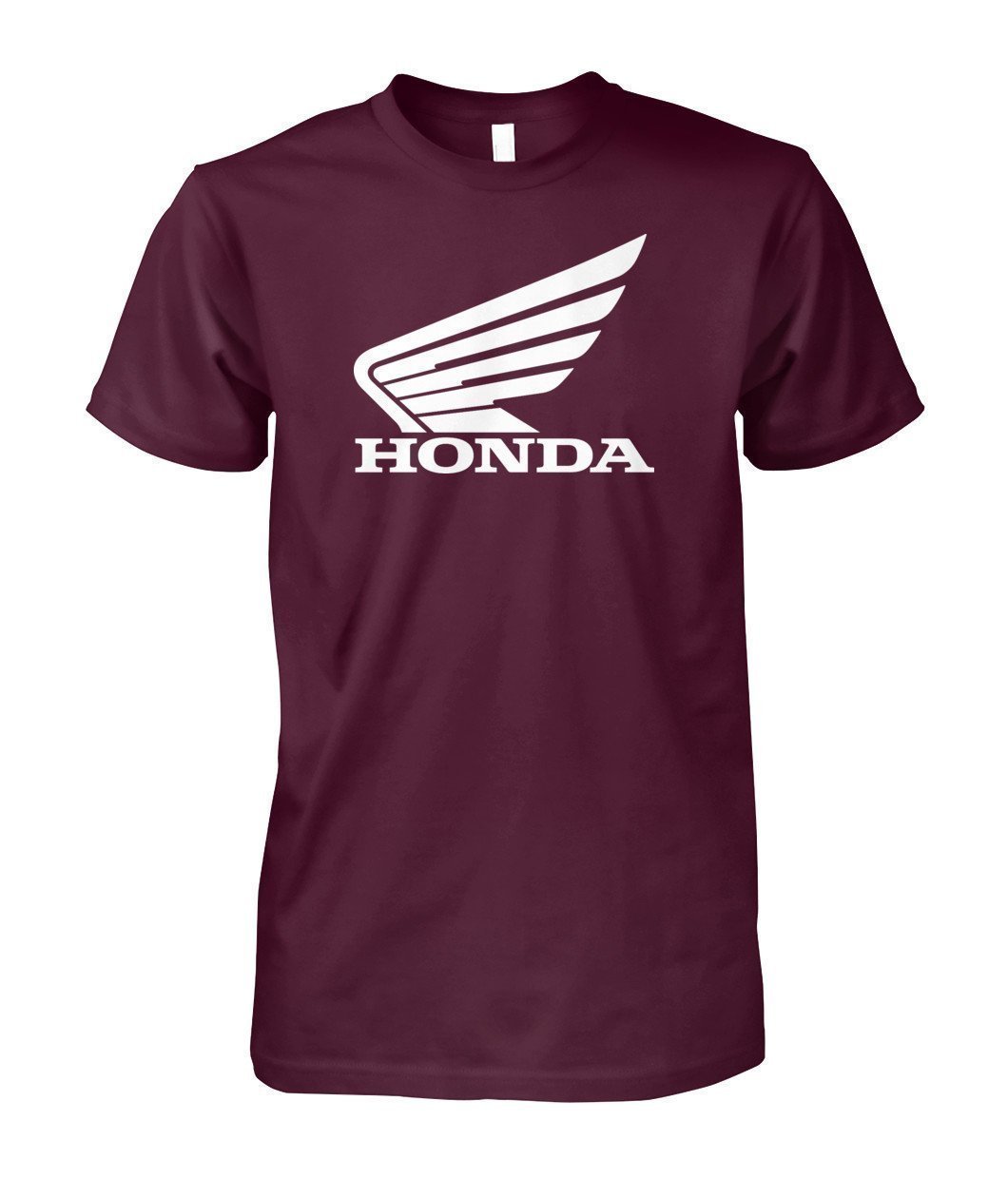 Honda Unisex Cotton Tee Shirt-Short Sleeves-Elessi UK