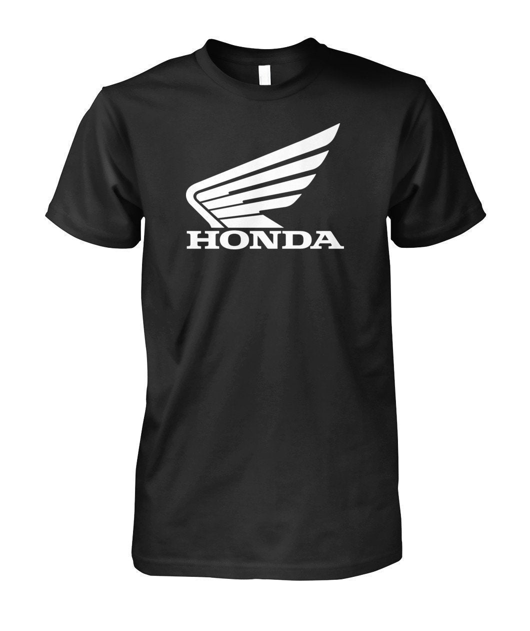 Honda Unisex Cotton Tee Shirt-Short Sleeves-Elessi UK