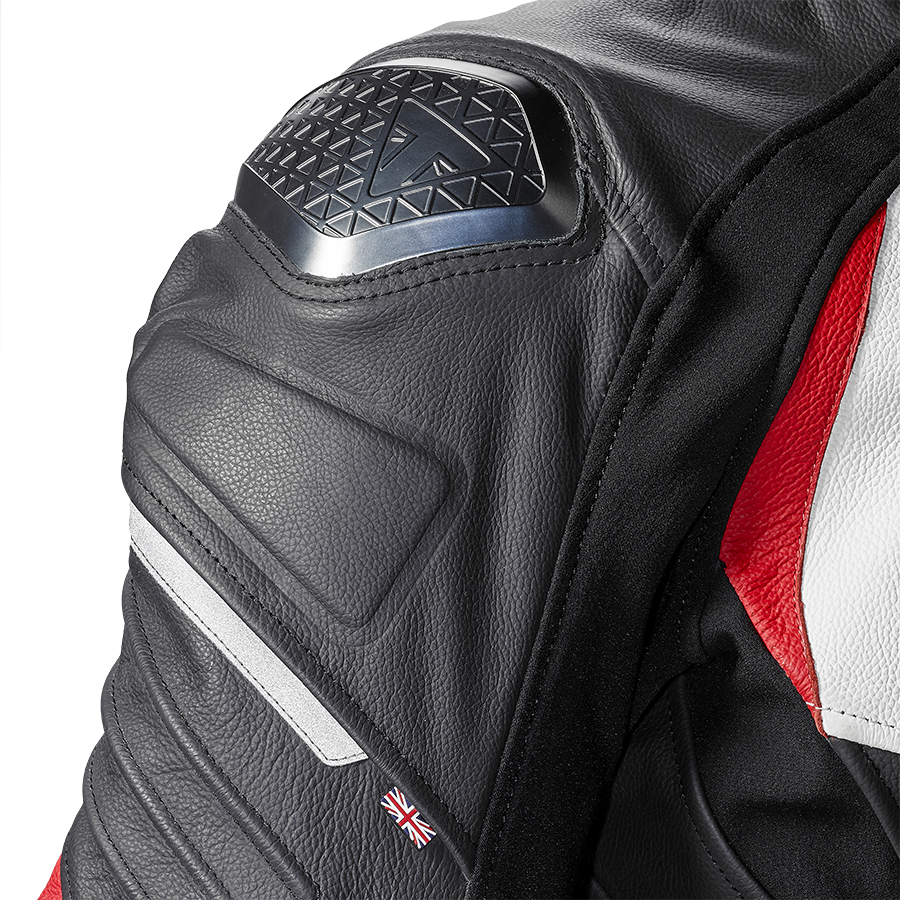 Triumph Triple Sport Jacket in Black, White & Red