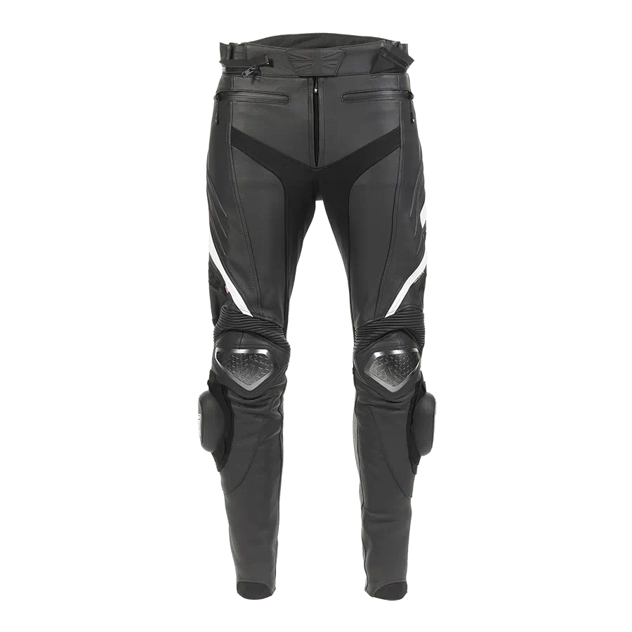 Triumph Triple Leather Jeans in Black