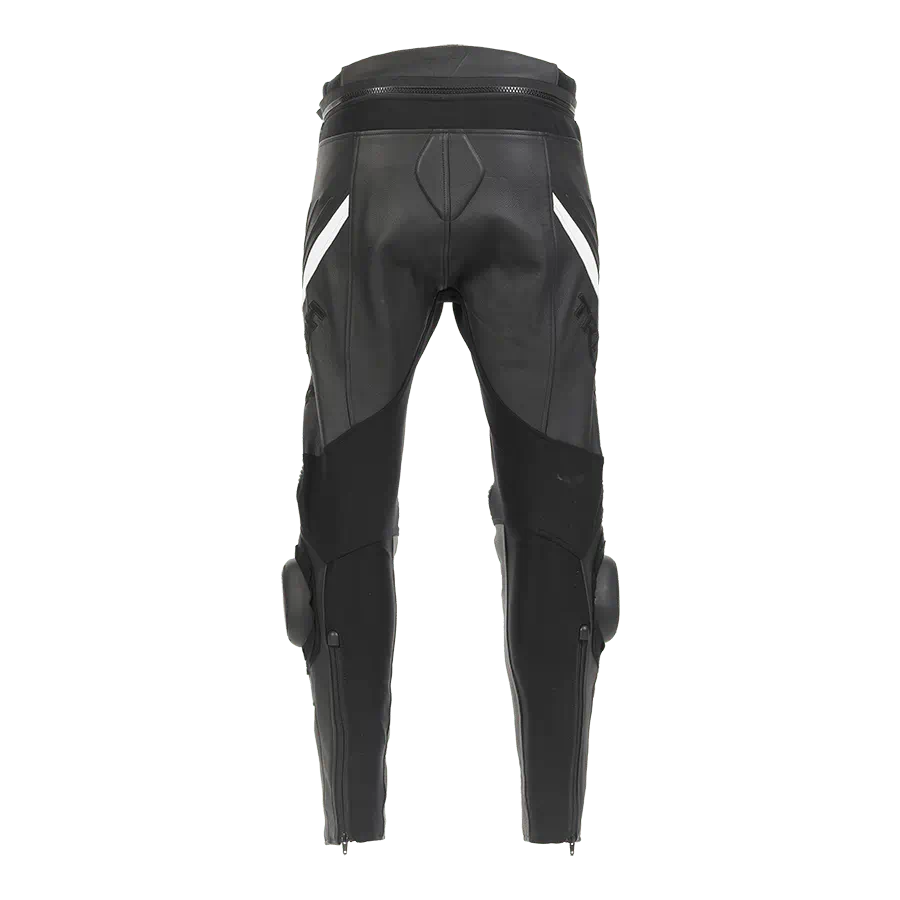 Triumph Triple Leather Jeans in Black