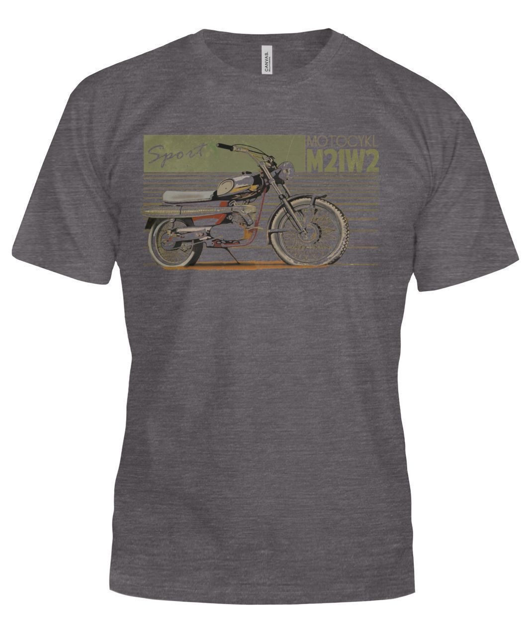 Motor Master Motocycle M21w2 Sport Bella Canvas Tee-T Shirt-Elessi UK
