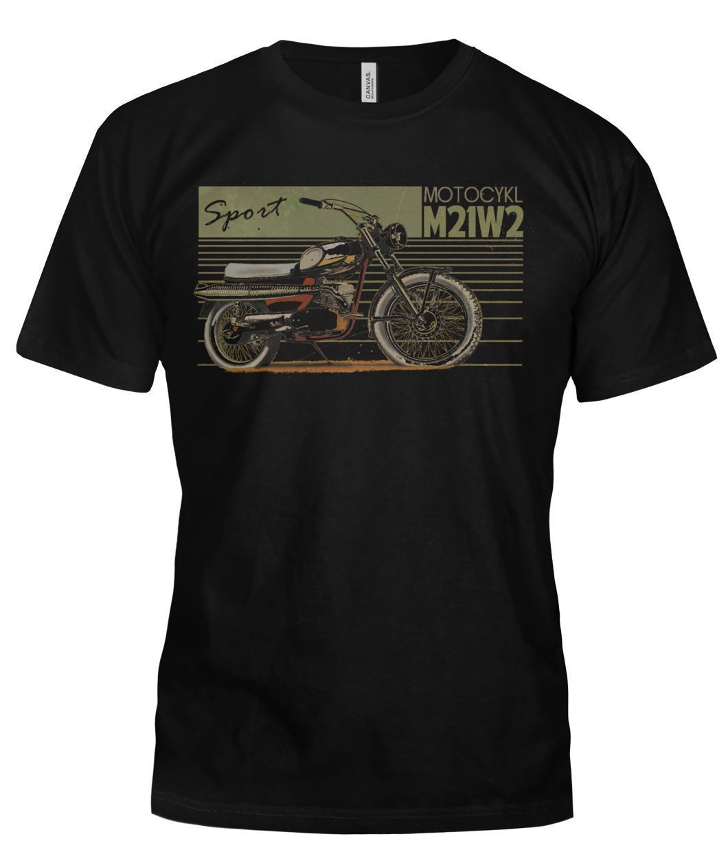 Motor Master Motocycle M21w2 Sport Bella Canvas Tee-T Shirt-Elessi UK
