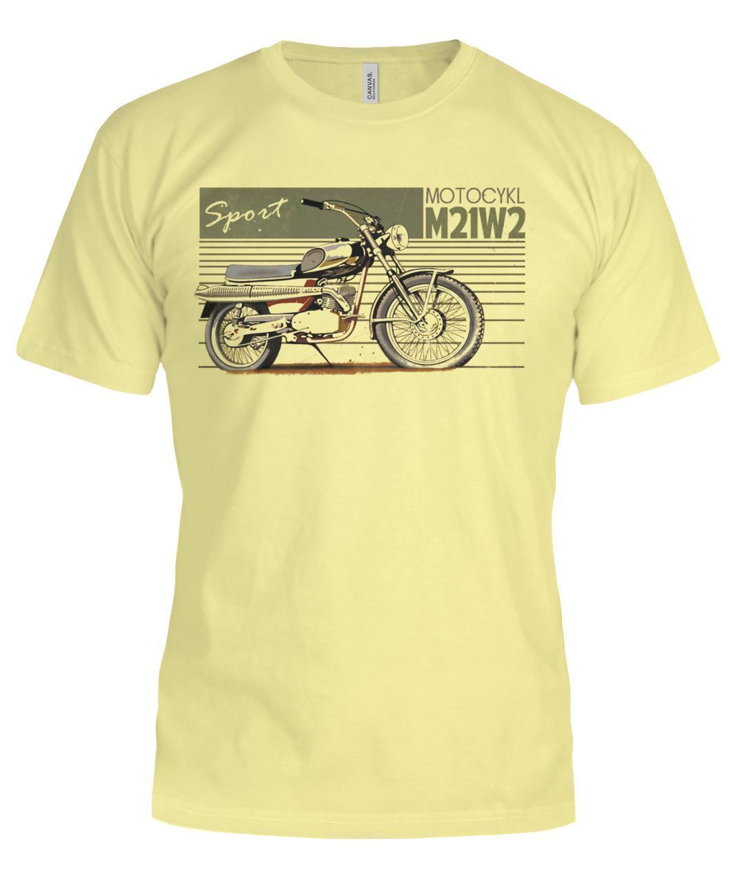 Motor Master Motocycle M21w2 Sport Bella Canvas Tee-T Shirt-Elessi UK