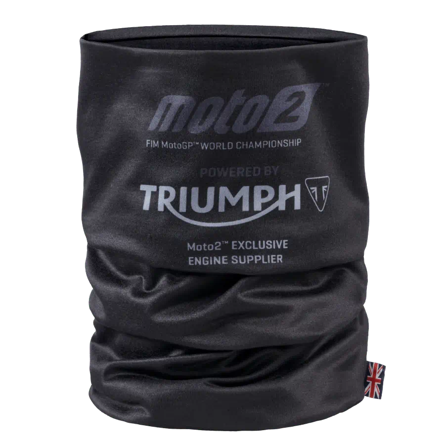 Triumph Moto2™ GP Reversible Neck Tube in Black - 2023