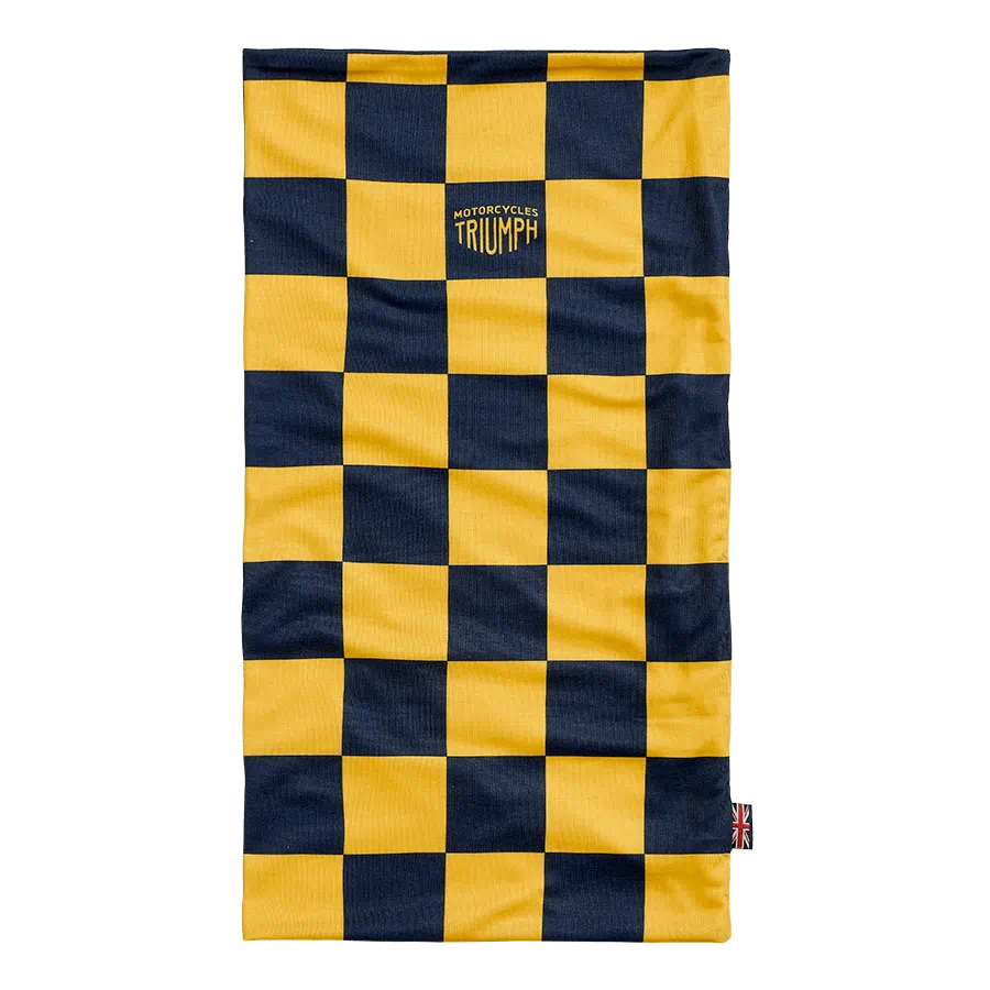 Triumph Cohen Neck Tube Navy and Yellow