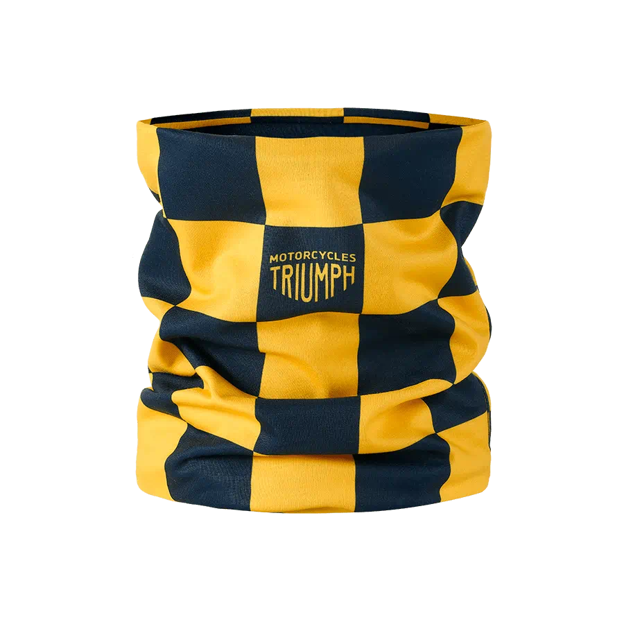 Triumph Cohen Neck Tube Navy and Yellow