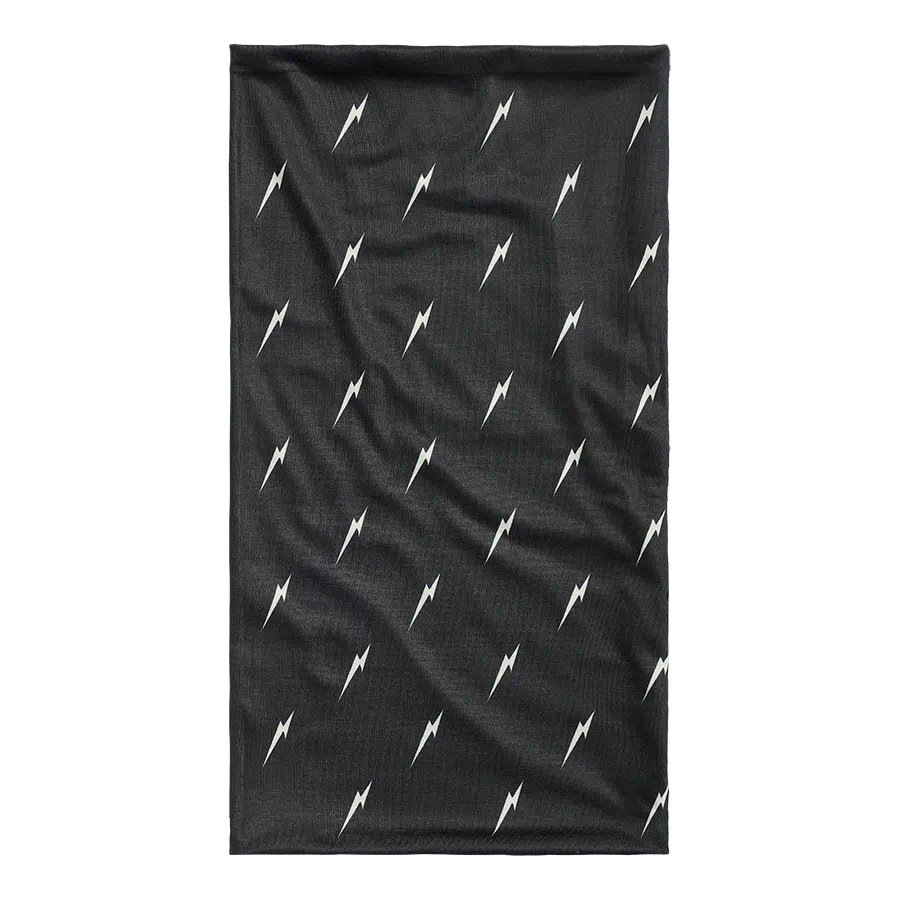 Triumph Venom Reversible Neck Tube in Black and Bone