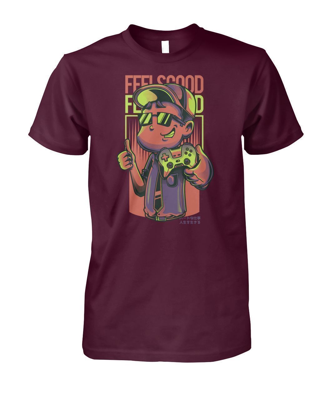 Pull Gamer Geek PS Unisex Cotton Tee-T Shirt-Elessi UK