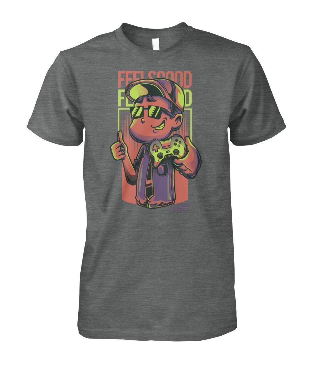 Pull Gamer Geek PS Unisex Cotton Tee-T Shirt-Elessi UK