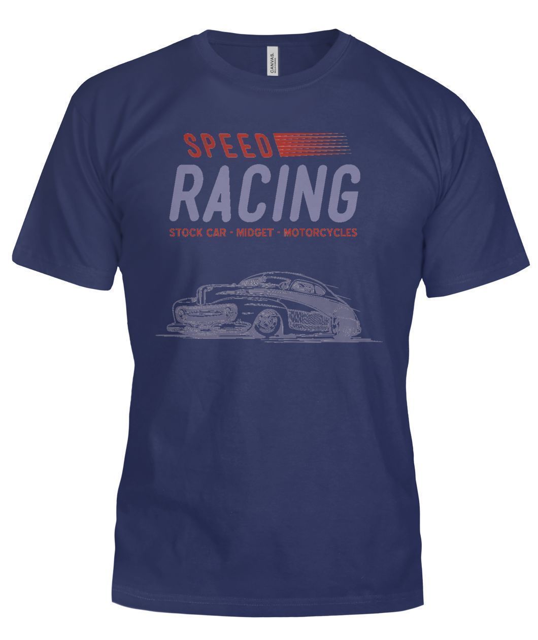Pull Speed Racing Auto Automobile Bella Canvas Tee-T Shirt-Elessi UK