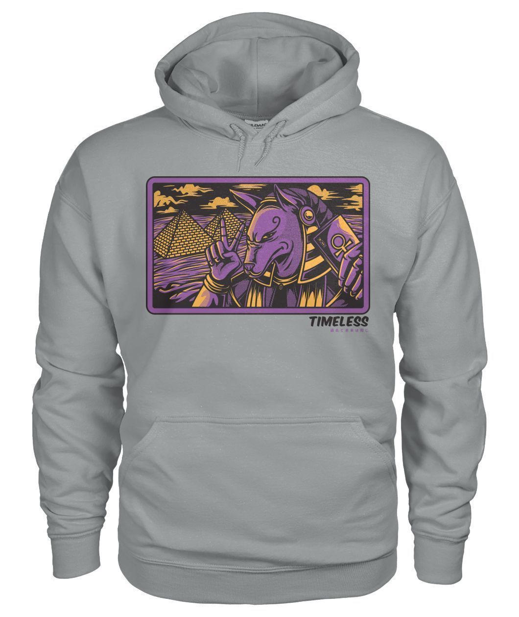 Pull Sphinx Pharaons Timeless Drole Gildan Hoodie-Sweatshirts-Elessi UK
