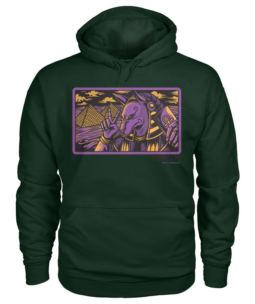 Pull Sphinx Pharaons Timeless Drole Gildan Hoodie-Sweatshirts-Elessi UK