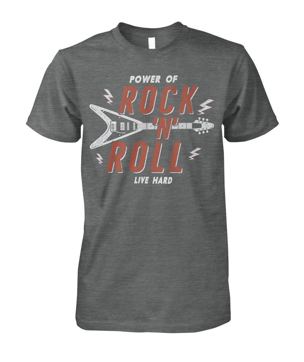 Rock N Roll Unisex Cotton Tee-Short Sleeves-Elessi UK