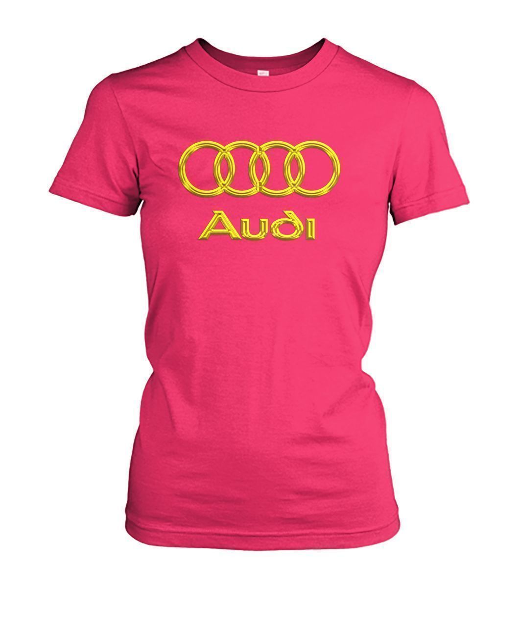 T Shirt Audi Women's Crew Tee-Ladies Tees-Elessi UK