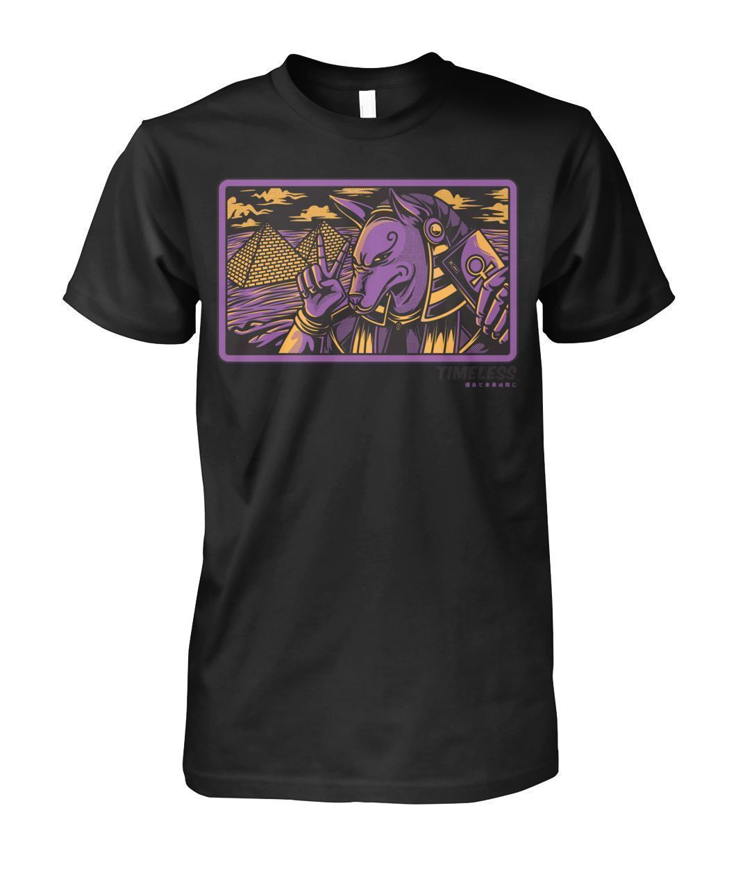T Shirt Sphinx Pharaons Timeless Drole Unisex Cotton Tee-T Shirt-Elessi UK