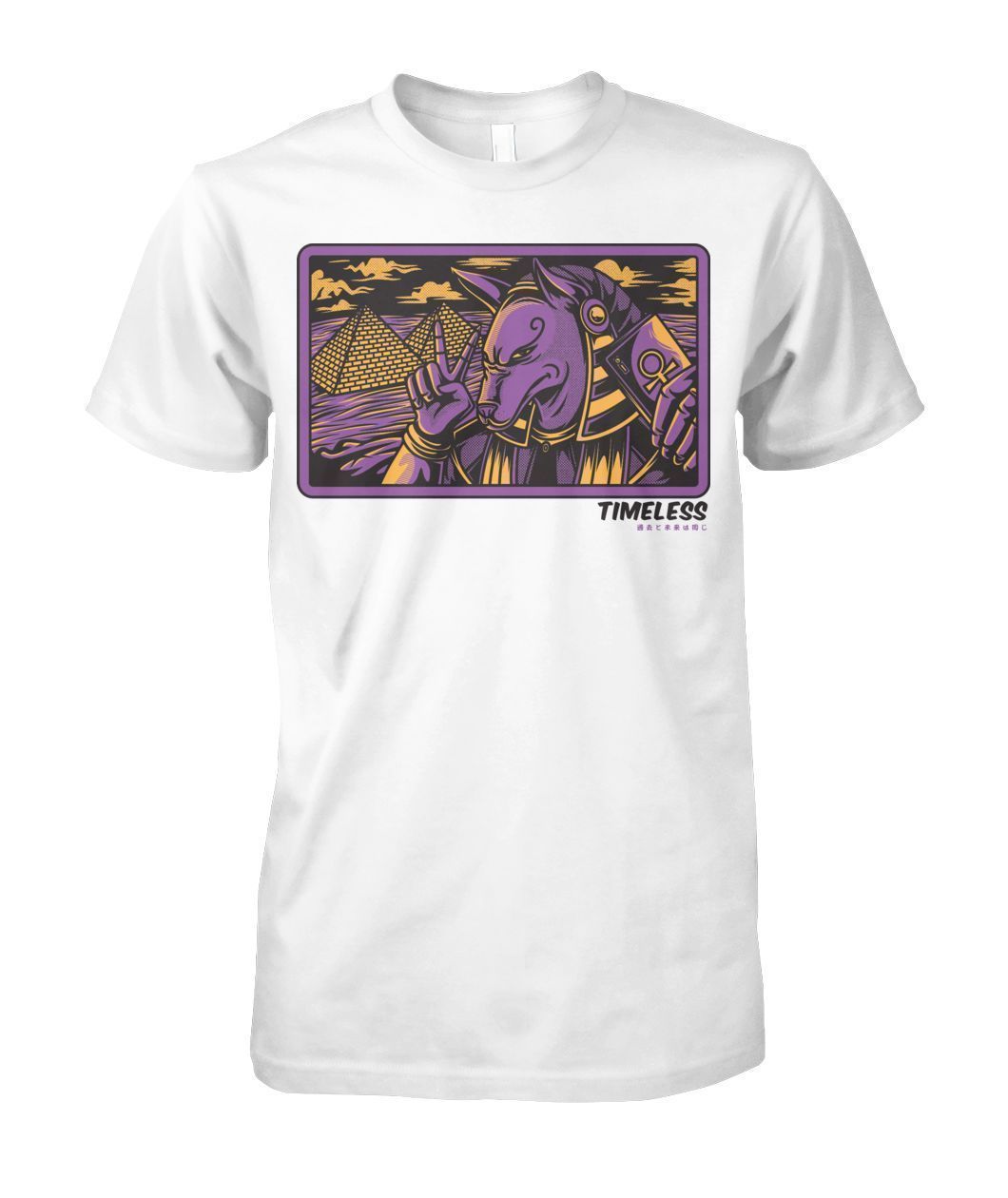 T Shirt Sphinx Pharaons Timeless Drole Unisex Cotton Tee-T Shirt-Elessi UK